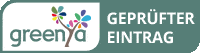 Geprüfter Eintrag bei greenya